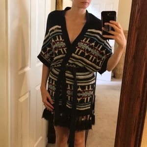 Hollister Native American Style Robe
